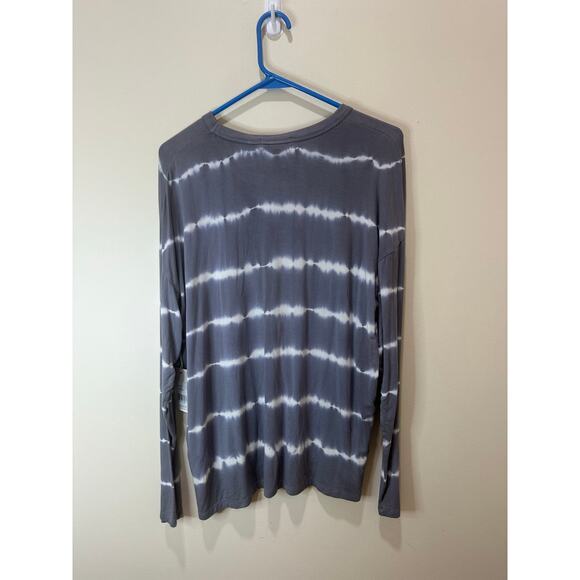 PJ Salvage NWT Sz S Tie Dye Shirt Happy Days Long Sleeve Round Neck - Picture 6 of 7